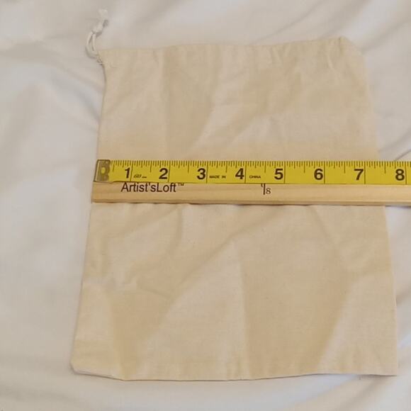 OAD NEW YORK  7X10in Cream Duster Bag. Useful, - Picture 5 of 6